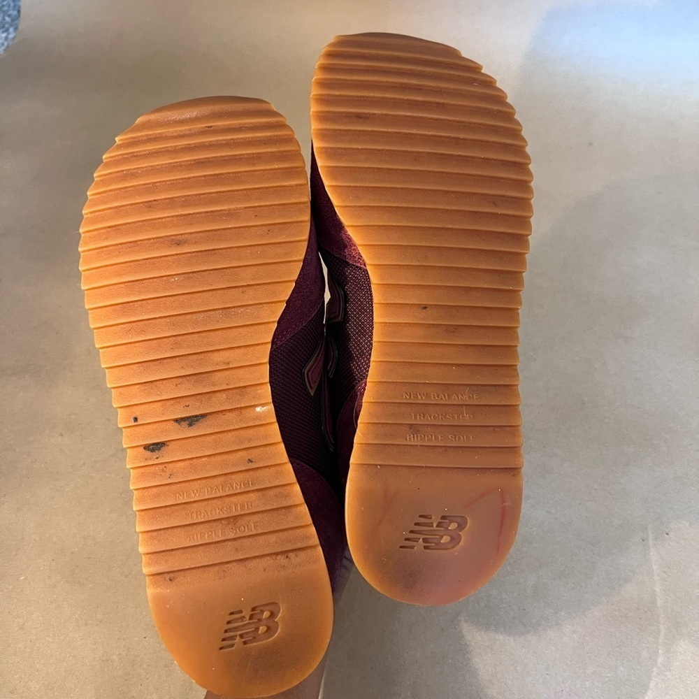 New Balance Men’s 501 Burgundy Suede Running Shoes Size UK 8 US 8.5 - Picture 12 of 13